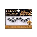 i-ENVY Luxury Mink Collection False Eyelashes 100% Real Mink Glamorous Eye Look Lashes Maximum Fluffiness 3D Multi-Curl Angle (1 Pack) Beauty & Personal Care i•ENVY