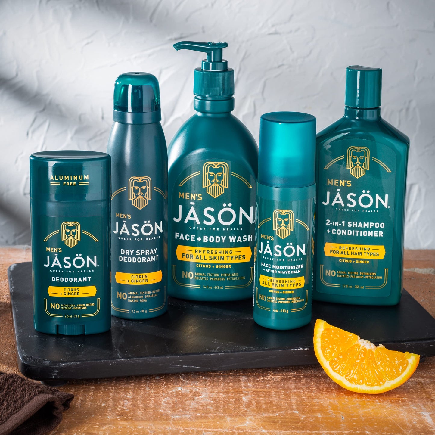 Jason Men's Refreshing Deodorant Stick, 2.5 oz Beauty and Personal Care JASON