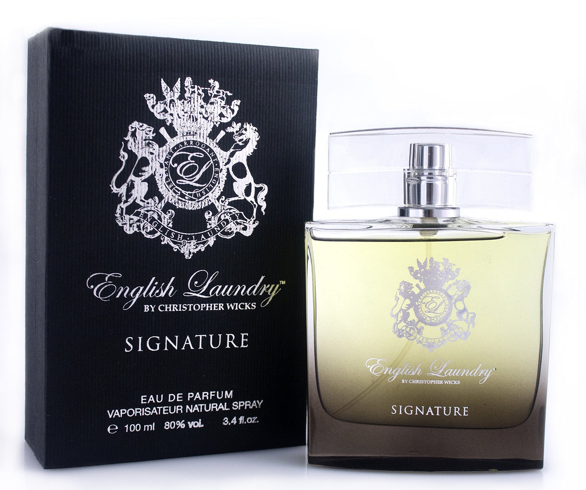 English Laundry Signature Eau de Parfum, 3.4 Fl Oz Beauty & Personal Care English Laundry