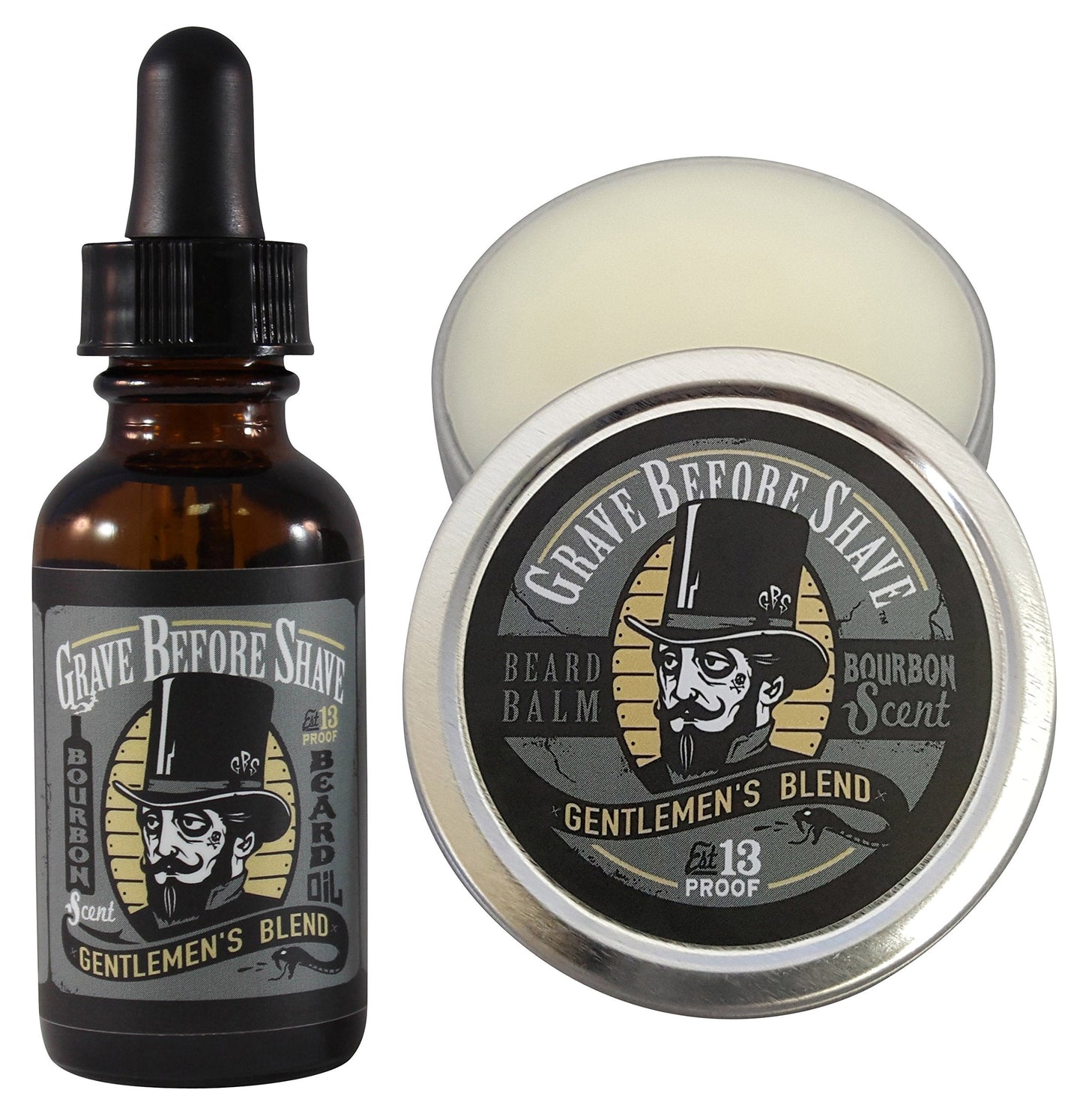 Grave Before Shave™ Gentlemen's Blend Beard Pack (Bourbon/Sandal wood Scent) Beauty & Personal Care Grave Before Shave