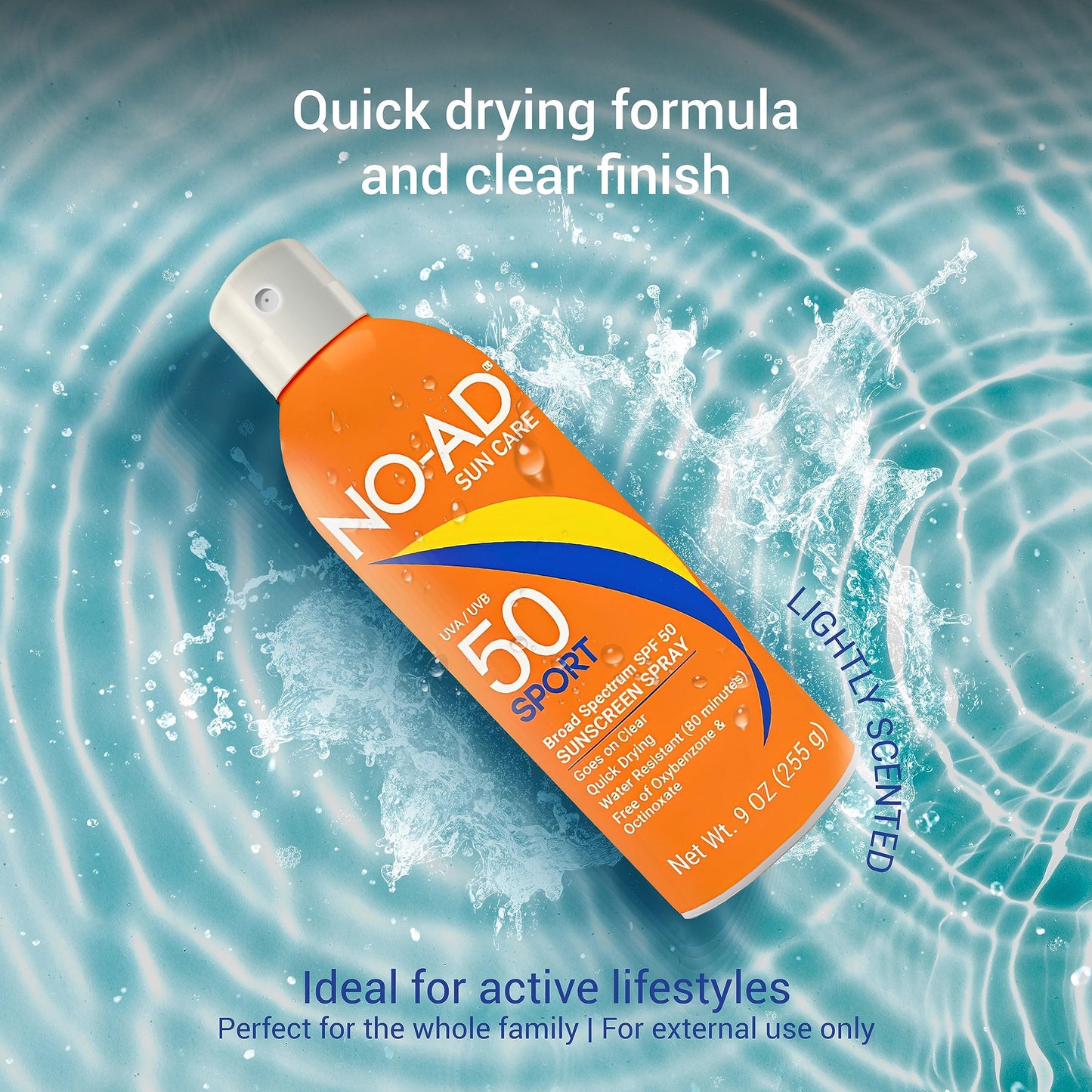 NO-AD Sport Sunscreen Lotion, SPF 50 16 oz Beauty & Personal Care NO-AD