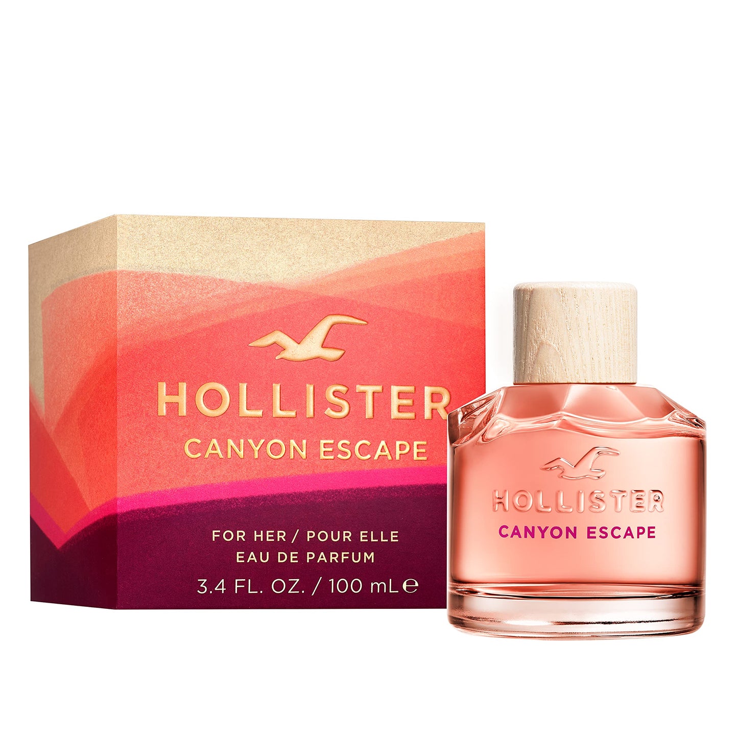 Hollister Canyon Escape Women EDP Spray 3.4 oz, (HO26700) Beauty & Personal Care Hollister