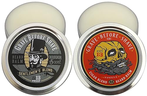 Grave Before Shave True Man Beard Balm Dual Pack Beauty & Personal Care Grave Before Shave