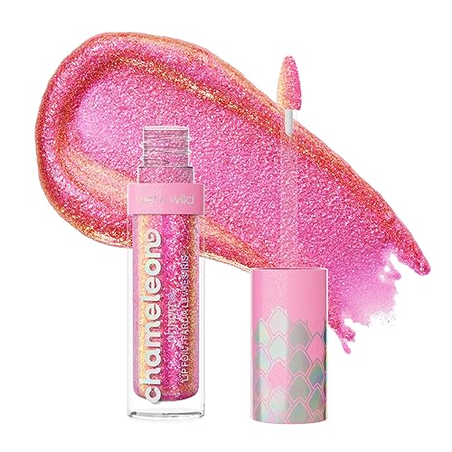 wet n wild Chameleon Chrome Lip Foil, Bold Light-Reflecting Pigments, Multidimensional Shine, Non-Sticky Smooth Formula,Vegan & Cruelty-Free - Halo's Beauty & Personal Care wet n wild