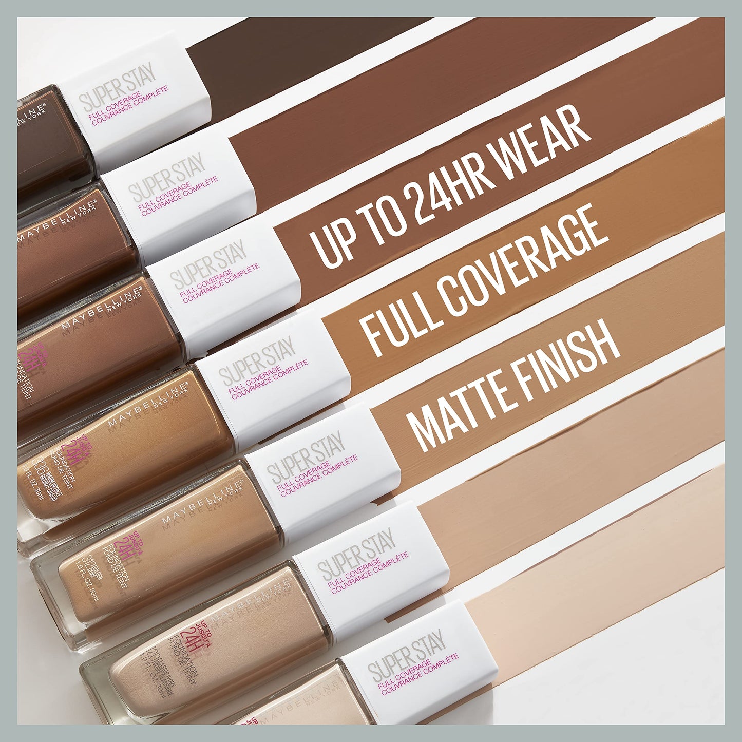 Maybelline Super Stay Full Coverage Liquid Foundation Makeup, Warm Coconut, 1 Fl Oz Beauty & Personal Care MAYBELLINE