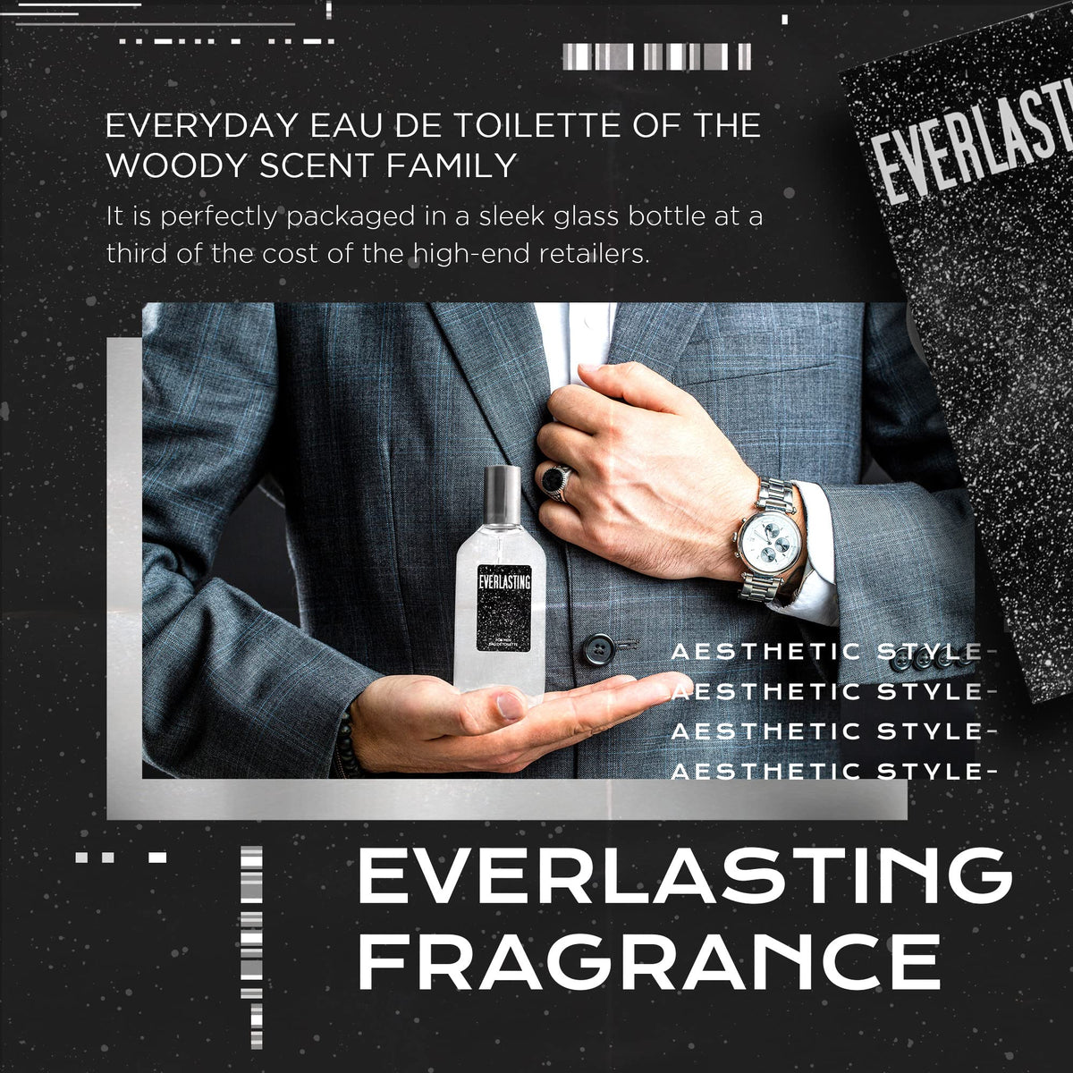 Cologne for Men - INSPIRED by A WORLD RENOWNED MEN’S PERFUME - Juniper, Pine, Tobacco, Oakmoss - Bold, Masculine, Earthy, Long-Lasting Eau De Toilette Beauty & Personal Care American Collection