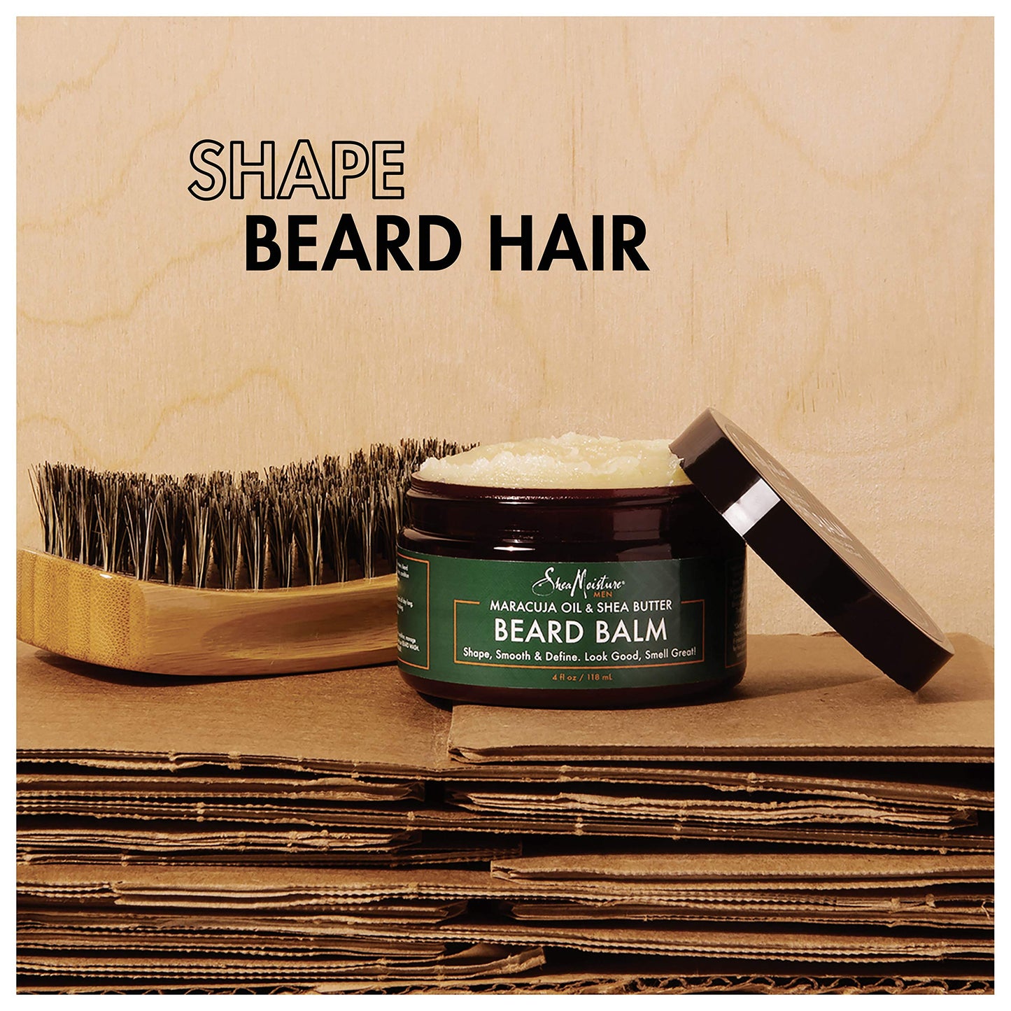 Sheamoisture Beard Balm for a Full Beard Maracuja Oil and Shea Butter to Soften and Shine Beards 4 oz Beauty & Personal Care Shea Moisture