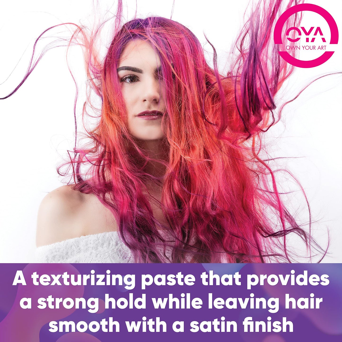 OYA ROGUE Texture Paste - 114g - Super Strong Hold with Satin Finish - Hair Paste for Women and Men - Hair Styling Products for Instant Lift, Volume Beauty & Personal Care OYA