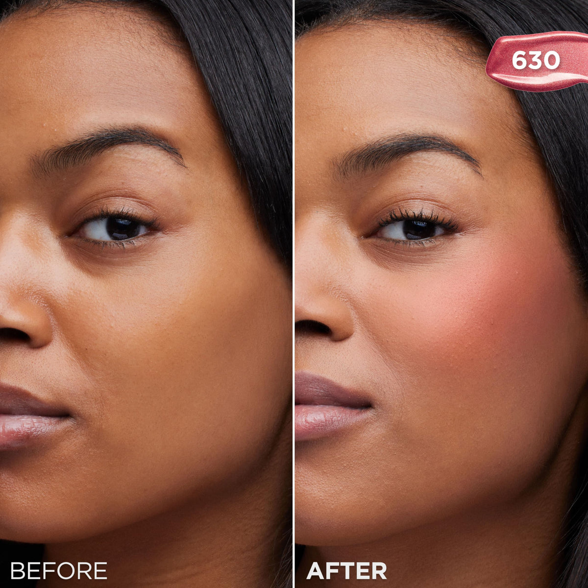 L'Oreal Paris Cosmetics L'Oreal Paris True Match Lumi Le Liquid Blush, Intense Lightweight Blush Formula With Liquid Pigments, Glowy True Rose, 0.33