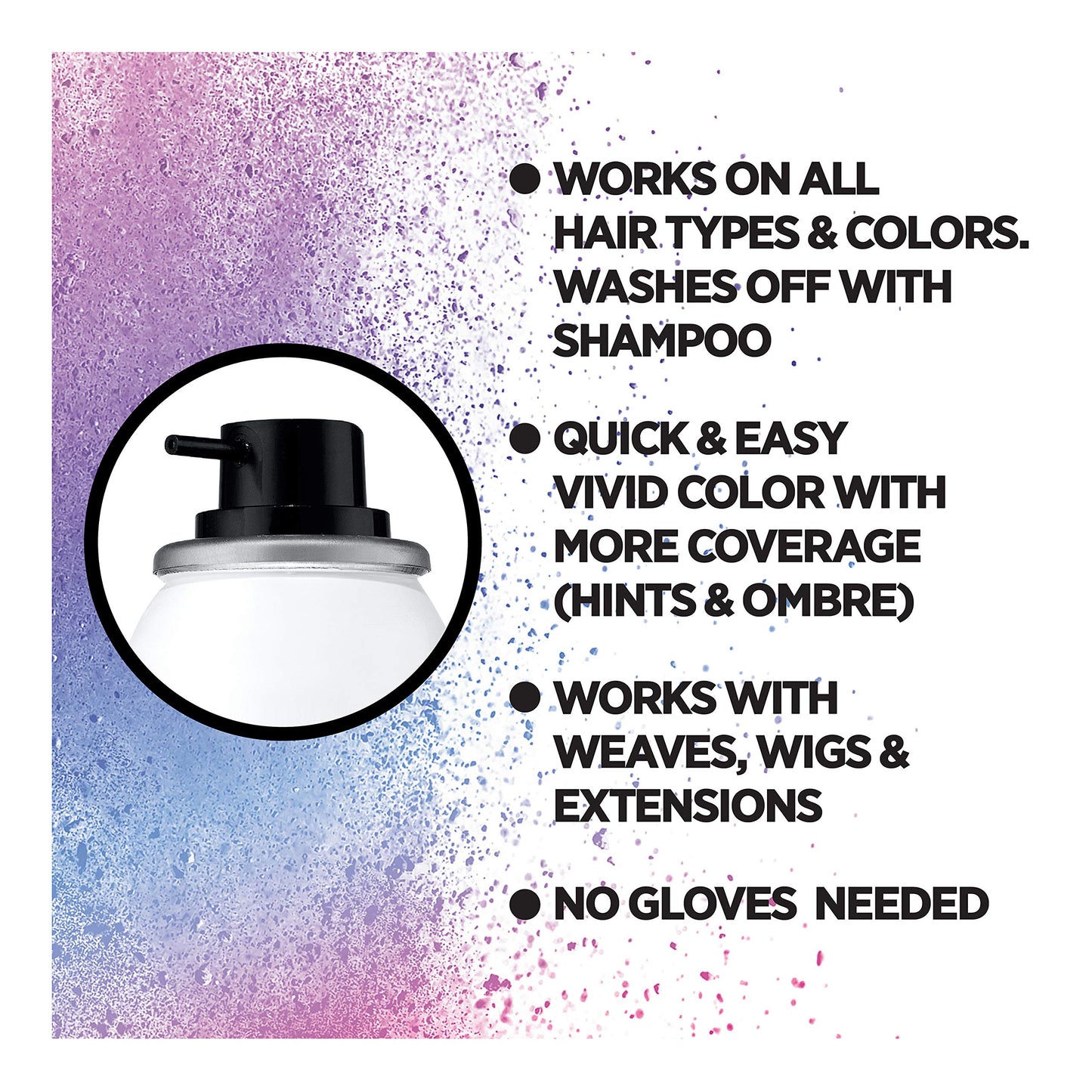 L'Oreal Paris Colorista 1-Day Washable Temporary Hair Color Spray, Mint, 2 Ounces Beauty & Personal Care L'Oreal Paris
