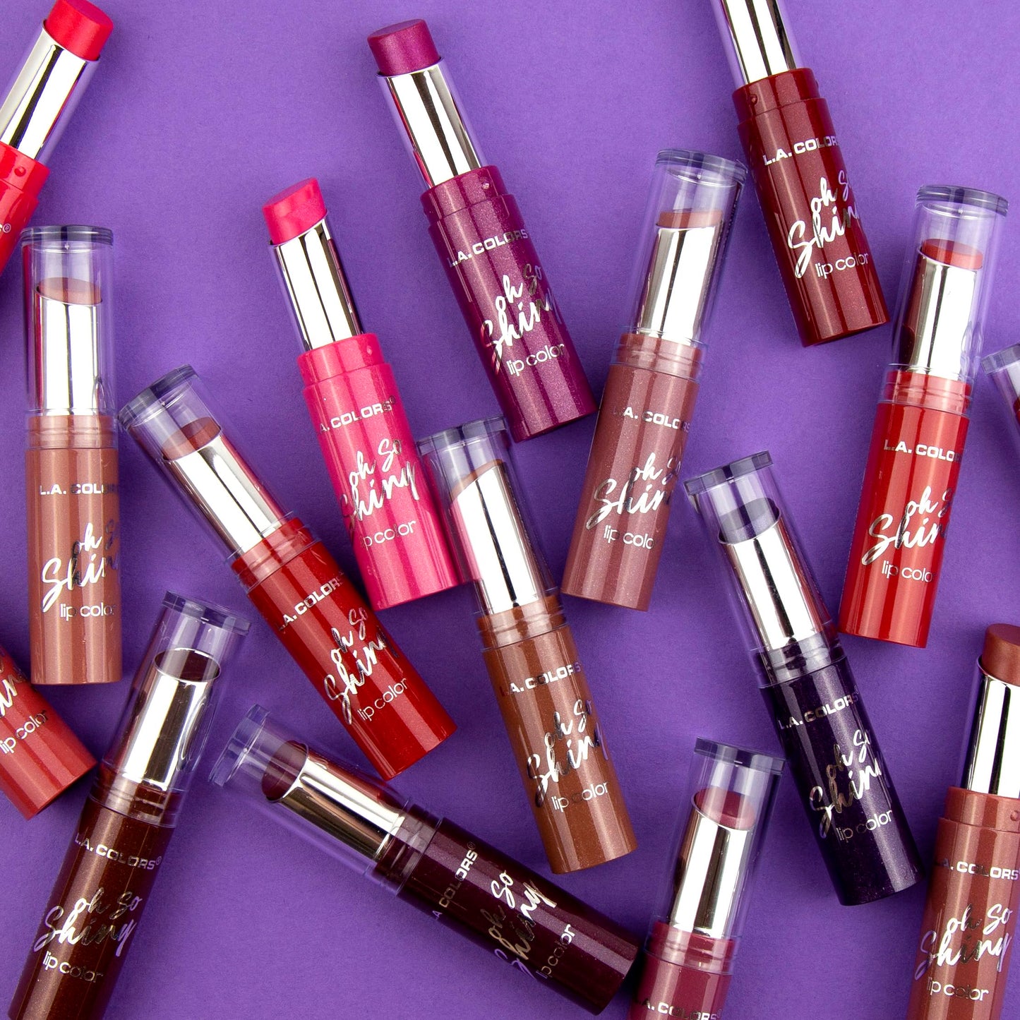 L.A. COLORS L.A. Colors Glitzy Girl Oh So Shiny Lip color, Flash CLS584 Beauty & Personal Care L.A. COLORS