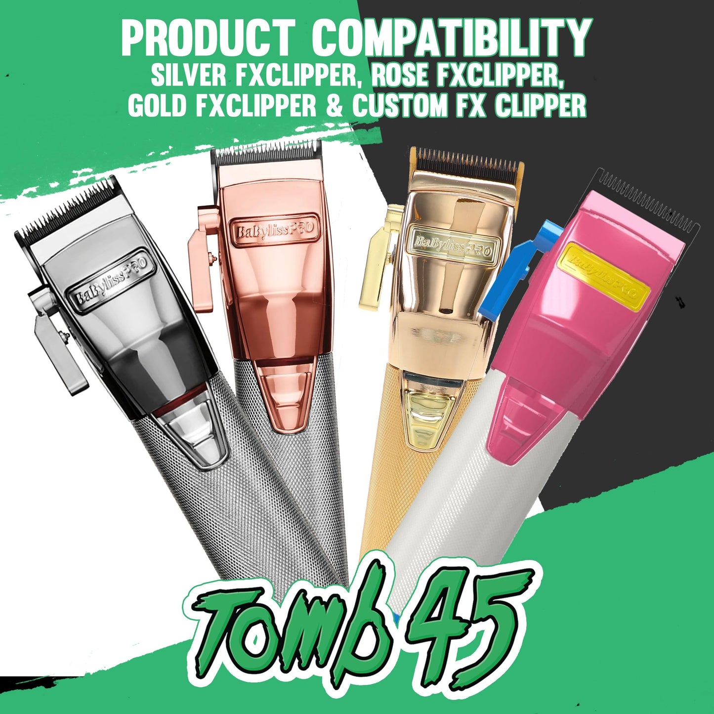 Tomb45® Performance Motor and Battery Upgrade Kit for Babyliss® FxClipper Beauty and Personal Care Tomb 45