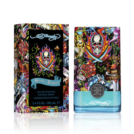 Ed Hardy Hearts & Daggers Women's Perfume Fragrance by Christian Audigier, Eau De Parfum, 3.4 fl oz Beauty & Personal Care ED HARDY