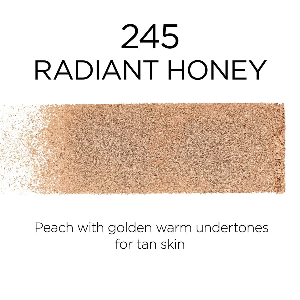 L'Oreal Paris Makeup Infallible Fresh Wear Foundation in a Powder, Up to 24H Wear, Waterproof, Radiant Honey, 0.31 oz. (Packaging May Vary)