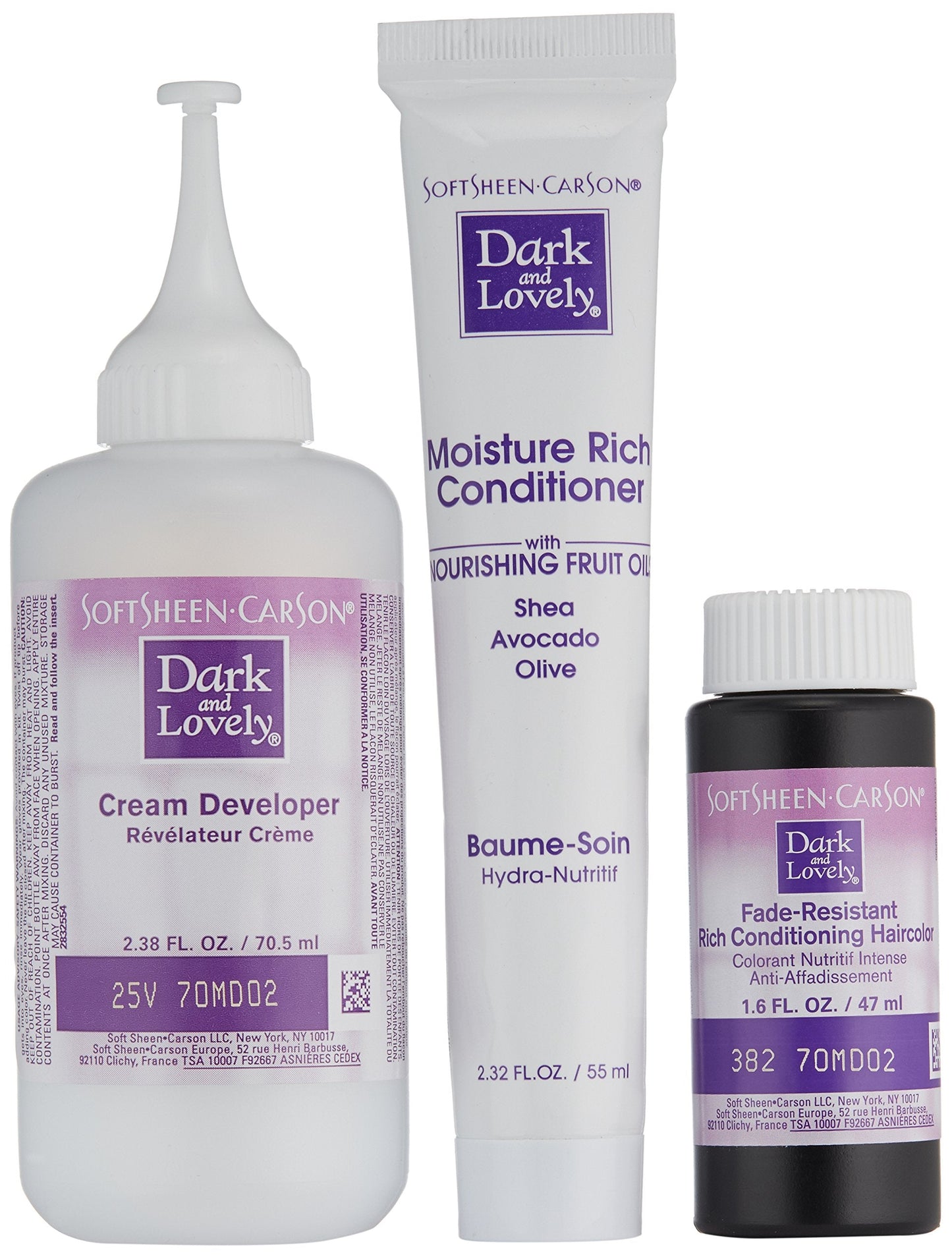 SoftSheen-Carson Dark and Lovely Fade Resist Rich Conditioning Color, Midnight Blue 382 Beauty & Personal Care SoftSheen