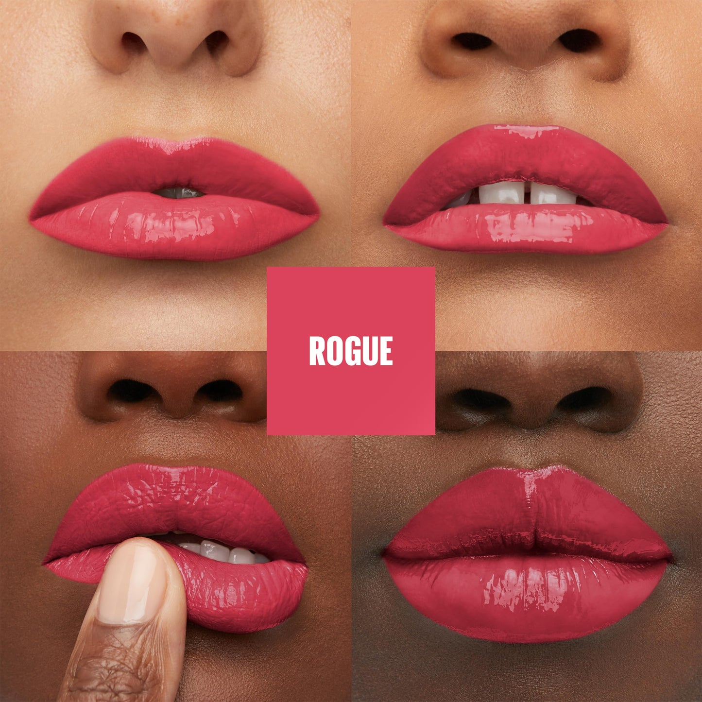 MAYBELLINE Super Stay Vinyl Ink Longwear No-Budge Liquid Lipcolor Make Up, Highly Pigmented Color and Instant Shine, Rogue, 1 Count Beauty & Personal Care MAYBELLINE