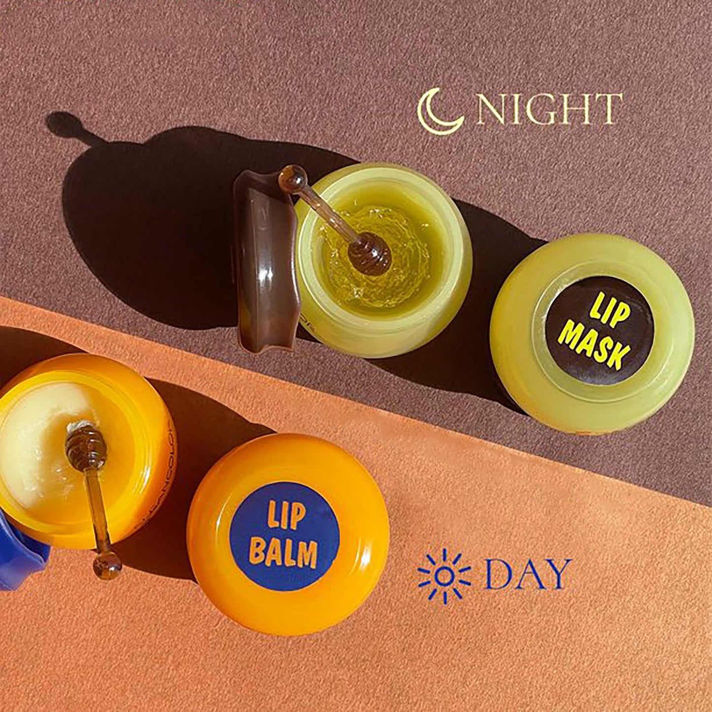 Kleancolor Honey Lip Balm & Mask Set with Honey Dippers Beauty and Personal Care Kleancolor