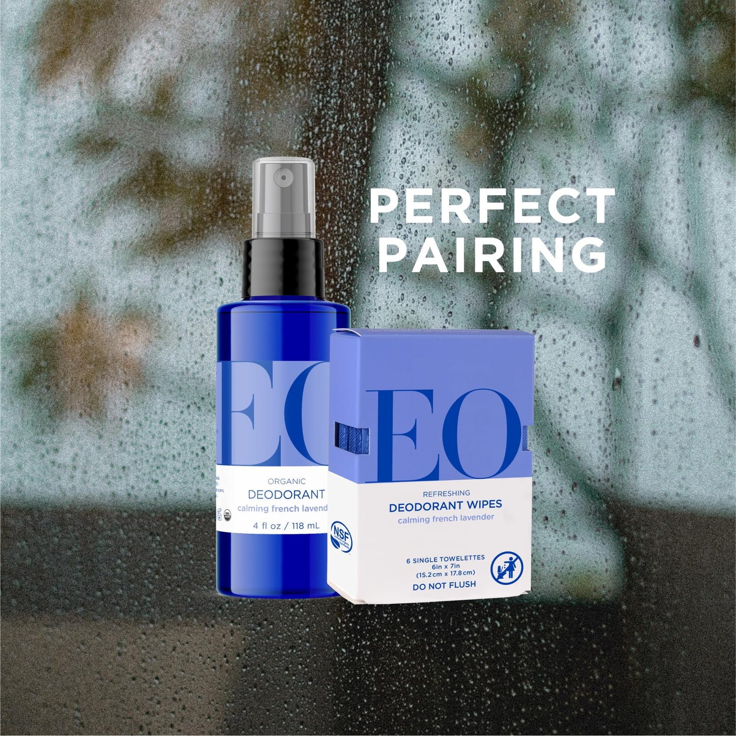 EO Organic Deodorant Spray, 4 Ounce (Pack of 3), French Lavender, Organic Plant-Based, Botanical Extracts Beauty and Personal Care EO