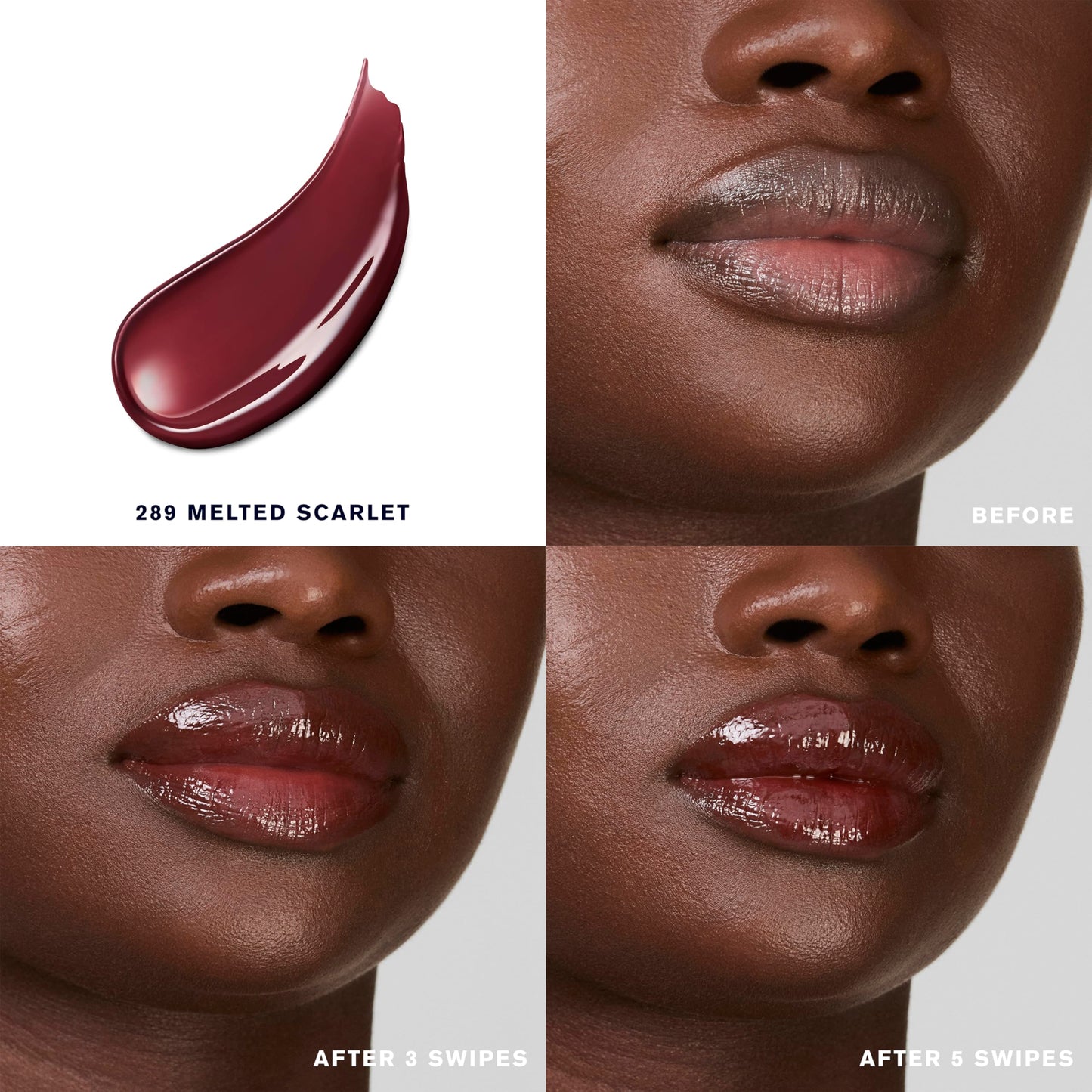 Estée Lauder Pure Color Melt-On Glosstick for Lips | Plumping & Moisturizing Lip Gloss, 289 Melted Scarlet Beauty & Personal Care Estée Lauder