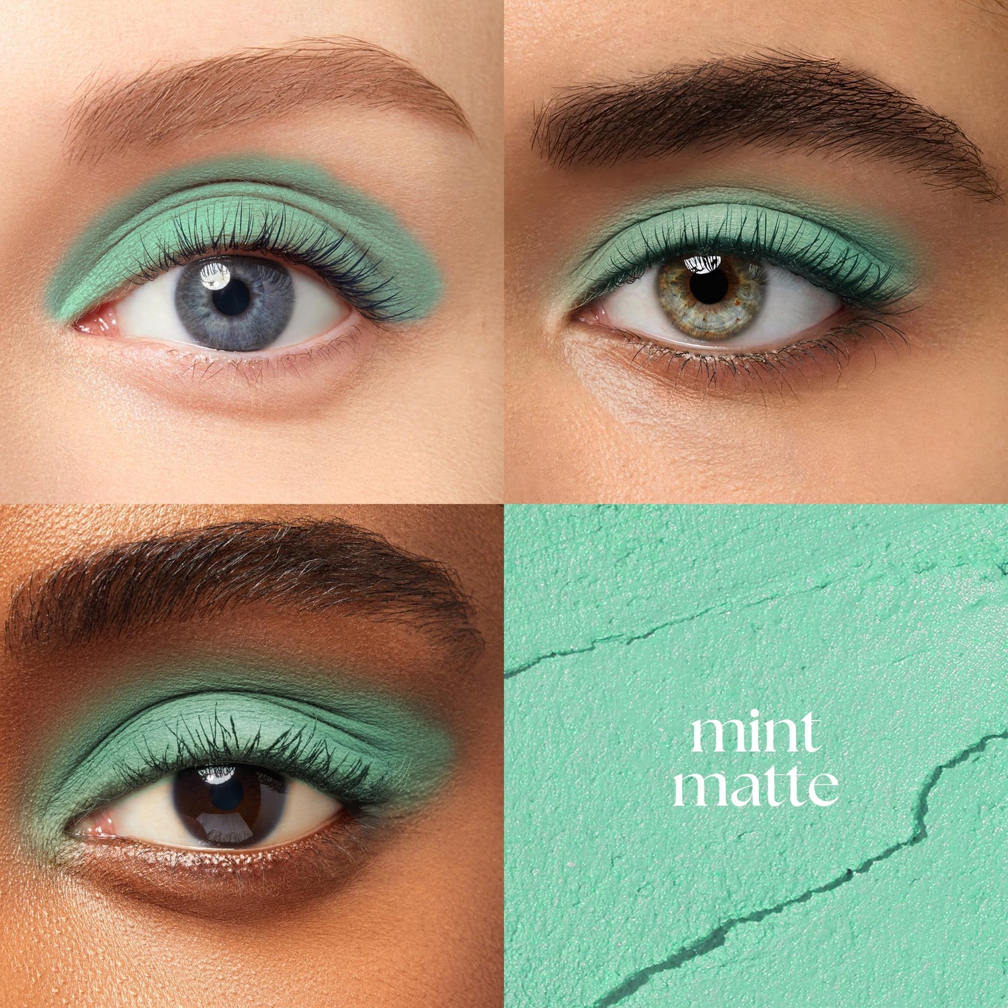 Julep Eyeshadow 101 Cream-to-Powder Waterproof Shadow Stick - Mint Matte - Long-Lasting, Crease-Proof, Cool-Toned Pastel Green Matte Cream Eyeshadow Beauty & Personal Care Julep