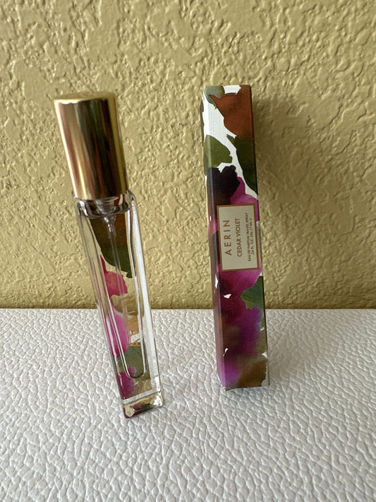 AERIN Cedar Violet Eau de Parfum Mini 0.23 oz Beauty & Personal Care AERIN