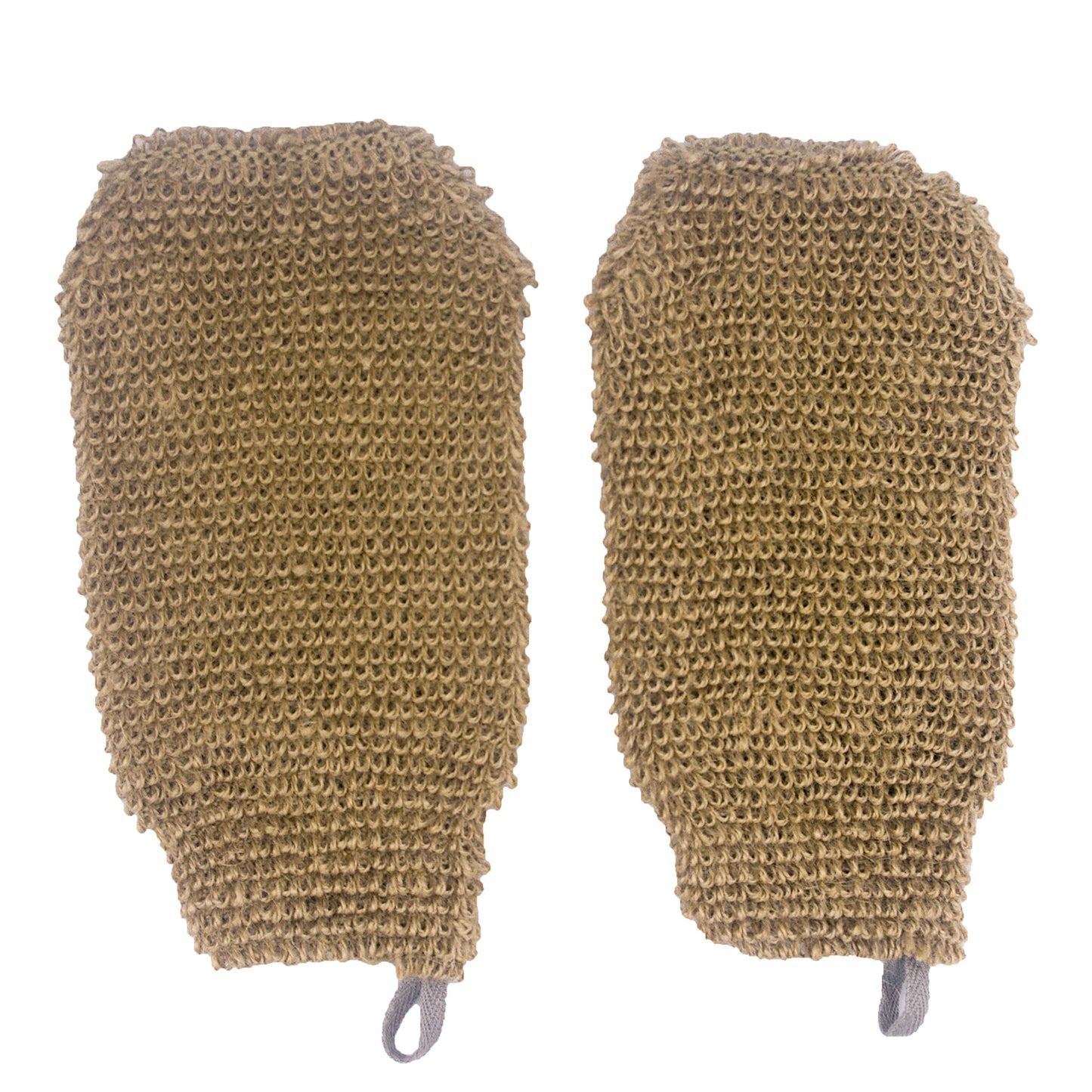 Bleu Bath (2 Pack) Natural Exfoliating Hemp Bath Mitt Shower Gloves Loofah Washcloth Sponge Machine Washable Body Scrubber (ROUGHER Hemp) Beauty and Personal Care Bleu Bath
