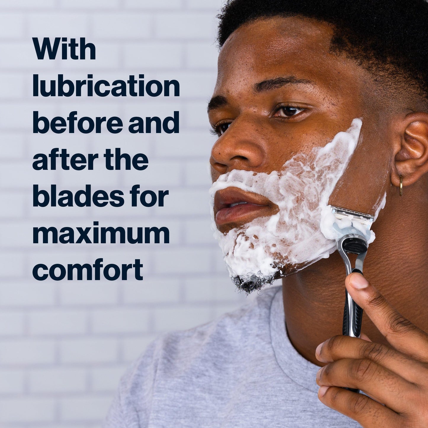Gillette SkinGuard Razor Blade Refills for Men, 2 Blade Cartridge, SkinGuard for Sensitive Skin, Lubrication, Fits SkinGuard Razor Handles, 8 Count Beauty and Personal Care Gillette