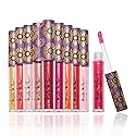 Nicole Miller Lip Gloss Collection Shimmery Glosses for Women and Girls Long Lasting Color Set with Rich Varied Colors, Pink Shimmer, 10 Count (Pack Beauty & Personal Care Nicole Miller New York