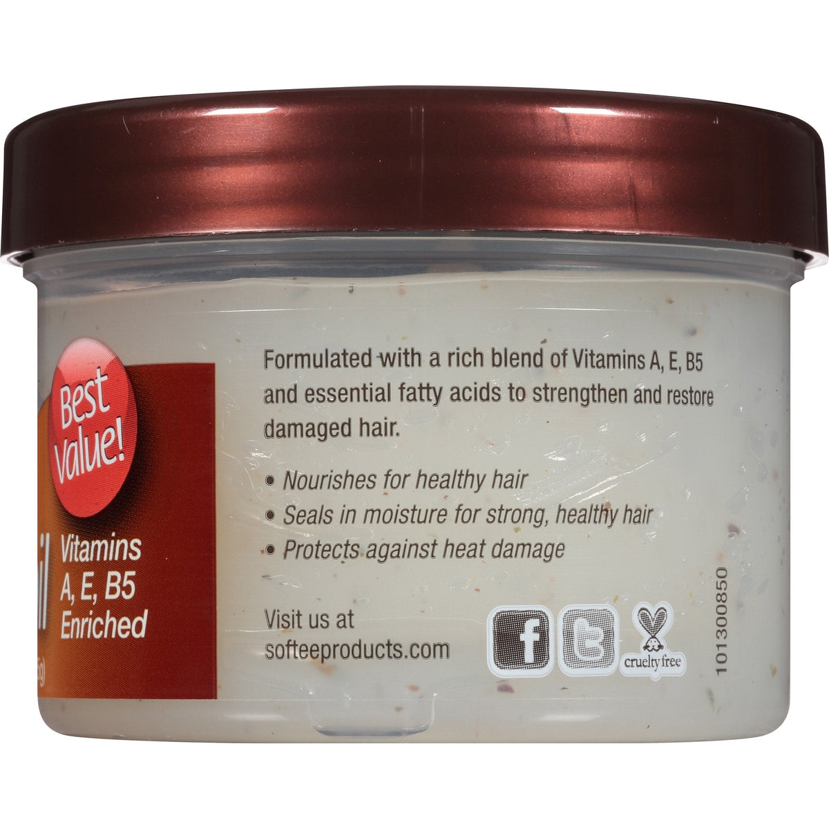 Softee Hair and Scalp Conditioner Argan Oil, 3 Ounce Beauty & Personal Care Softee
