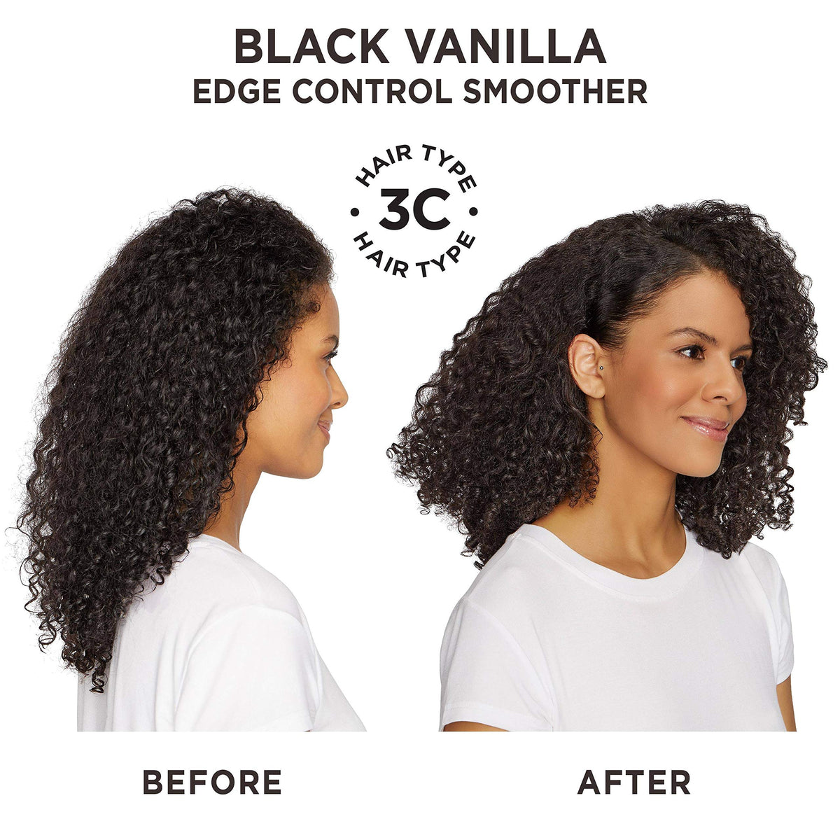 Carol's Daughter Black Vanilla Edge Control for Curly, Wavy or Natural Hair, Clear Edge Smoother for Dry, Dull or Brittle Hair, 2 Oz Beauty & Personal Care Carol's Daughter