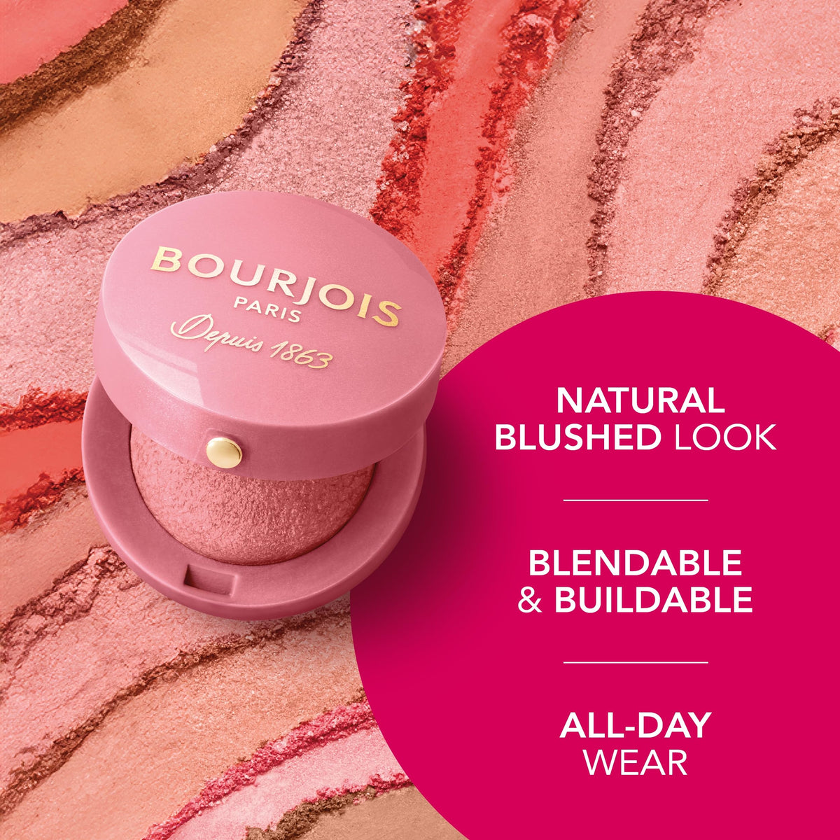 Bourjois Blush, 03 Brun Cuivre, 0.08 Ounce Beauty & Personal Care Bourjois