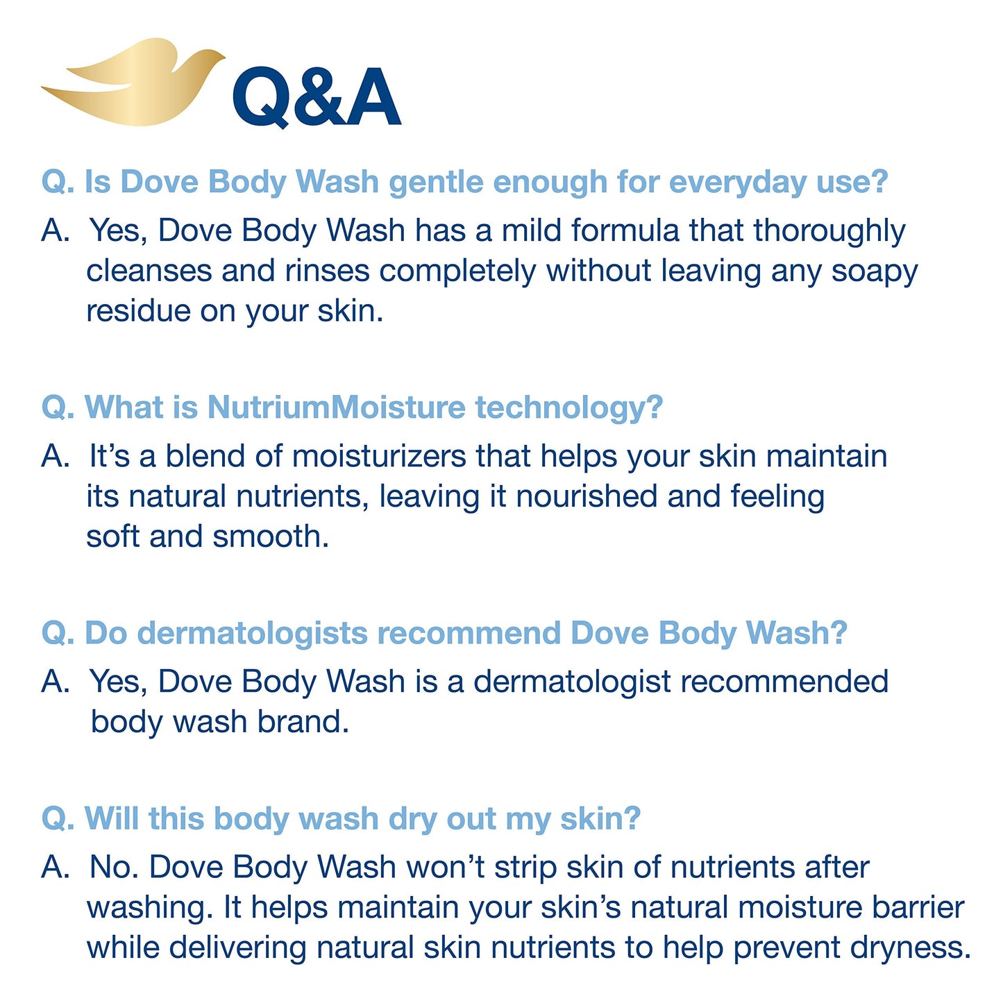 Dove Deep Moisture Beauty Body Wash 12 oz (Pack of 6) Beauty & Personal Care Dove