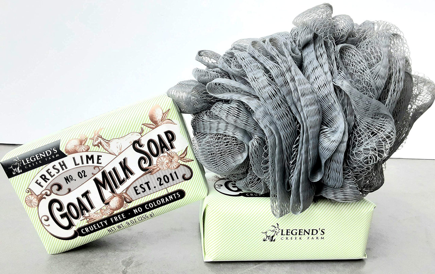 Legend's Creek Farm Triple Milled Goat Milk Soap, Fresh Lime, 9 Oz Beauty & Personal Care Legend's Creek
