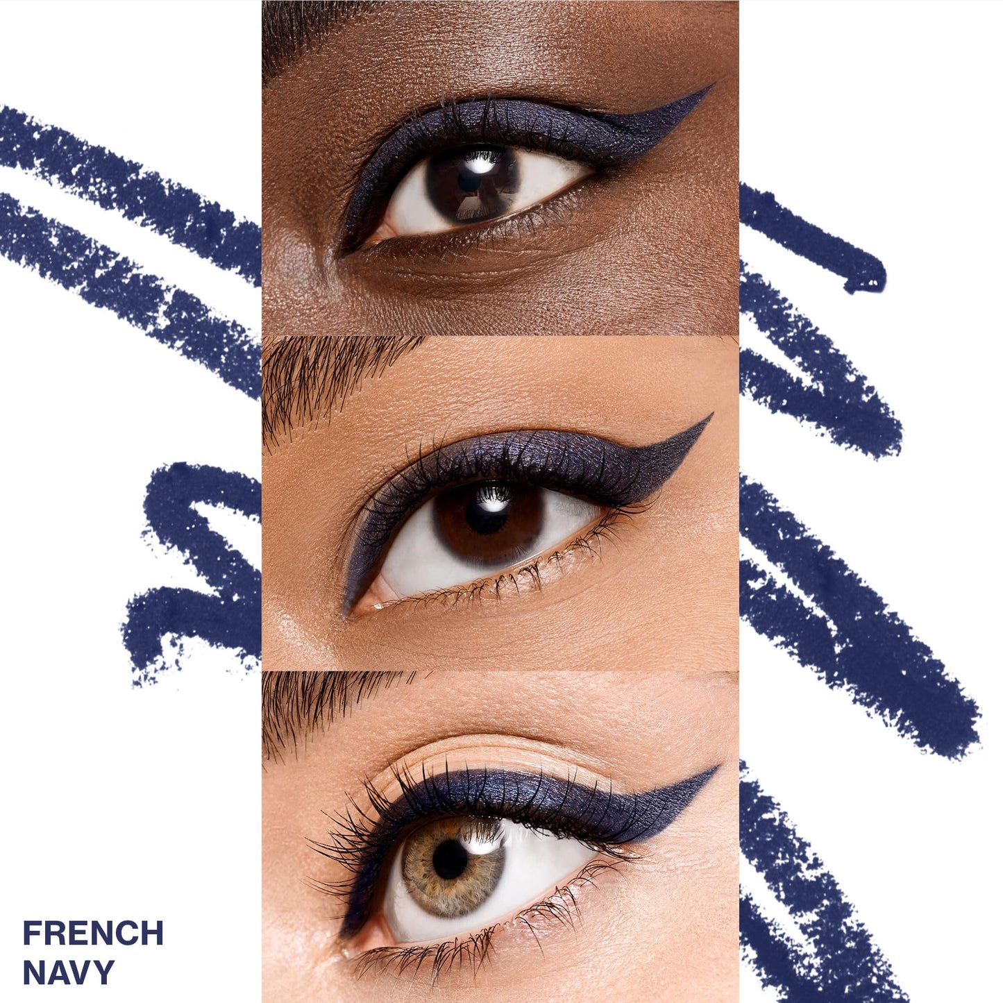 Smashbox Always Sharp Longwear Kohl Eyeliner Pencil | Self-Sharpening Cap When You Twist | Long Lasting, Waterproof Eyeliner, 0.01 Ounce, French Navy Beauty & Personal Care Smashbox