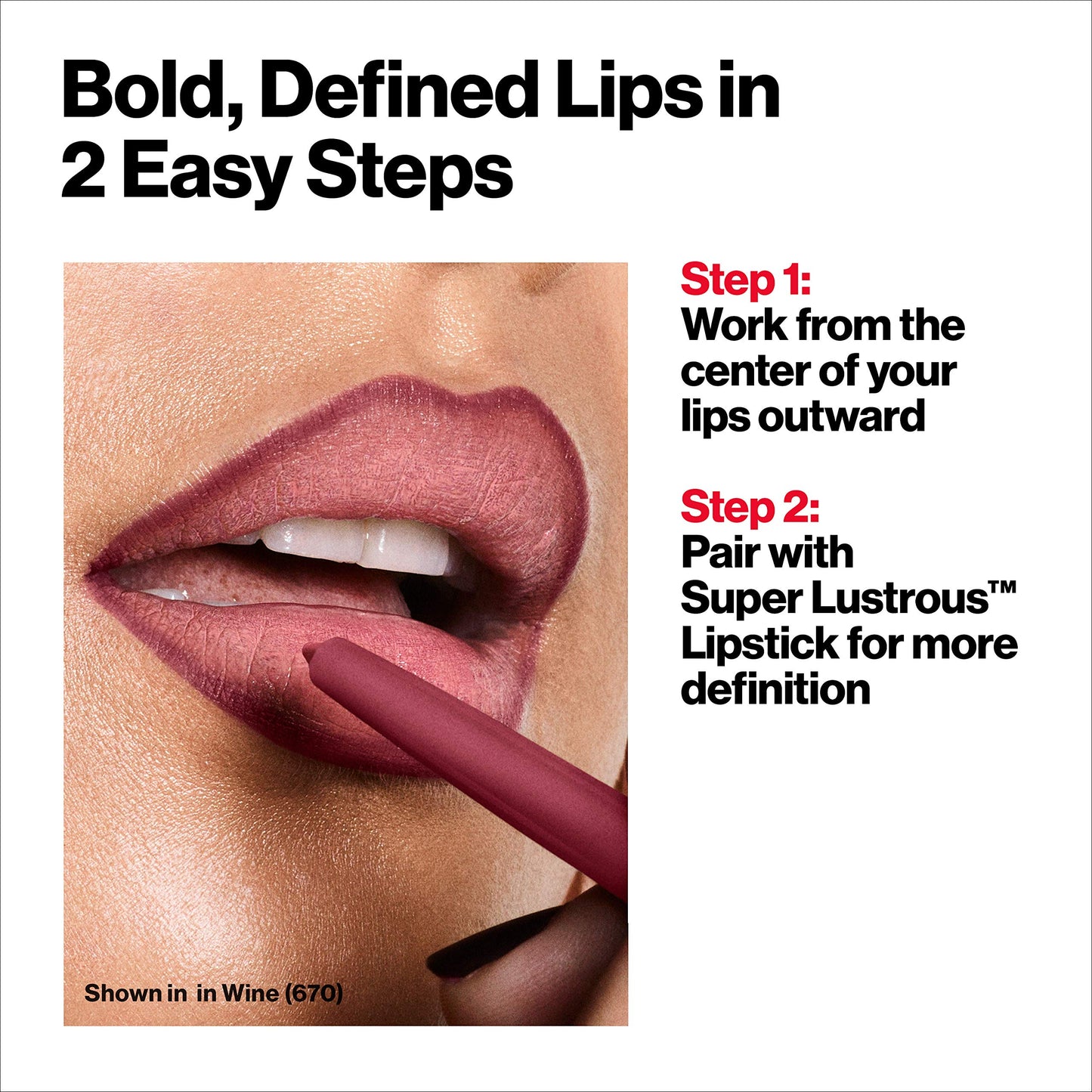 Revlon ColorStay Lipliner with Sharpener, Wines 080, 0.01 Ounce (28 g) Beauty & Personal Care REVLON