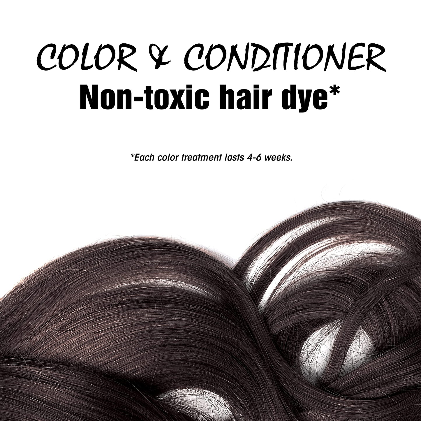 Light Mountain Henna Hair Color & Conditioner - Black Hair Dye, Organic Henna Leaf Powder and Botanicals, Chemical-Free, Semi-Permanent Hair Color + 4 Beauty & Personal Care LIGHT MOUNTAIN