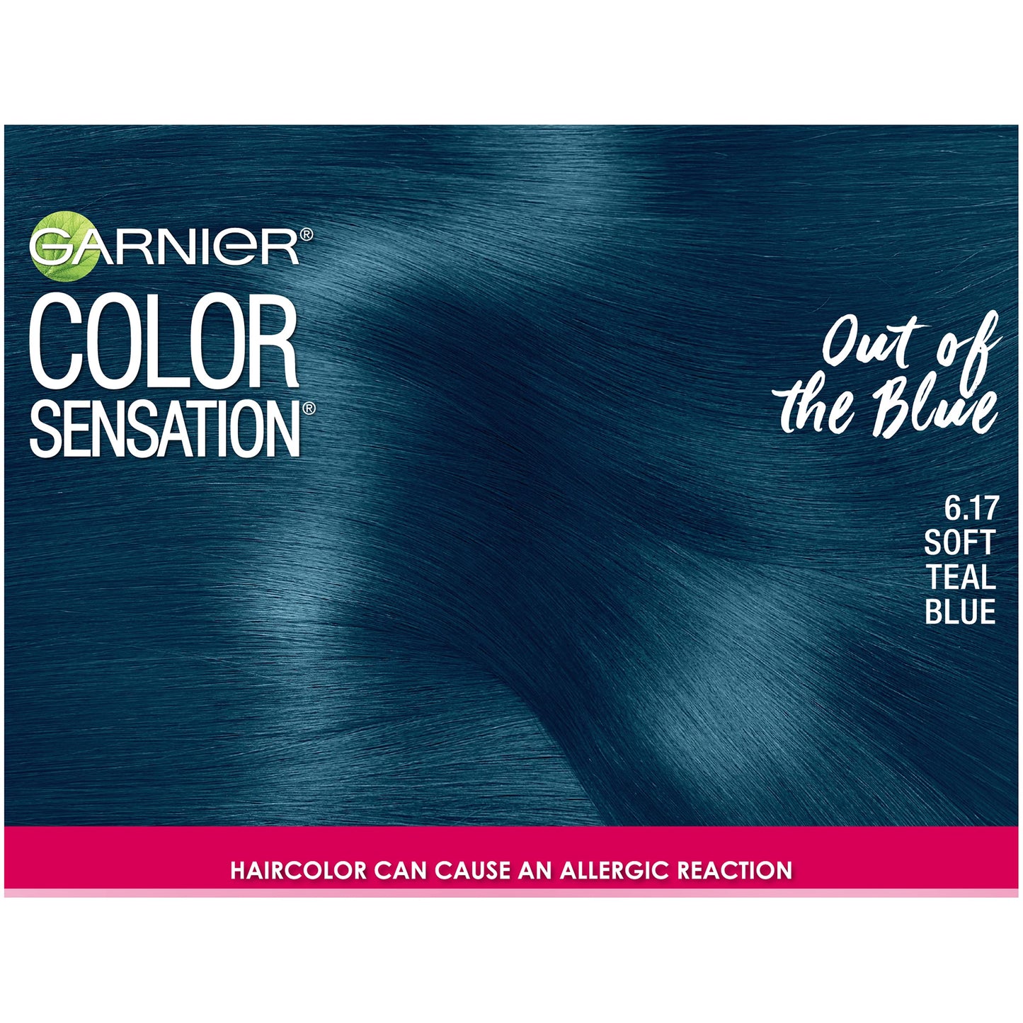 Garnier Color Sensation Hair Color Cream, 6.17 Out of the Blue, Soft Teal Blue Beauty & Personal Care Garnier