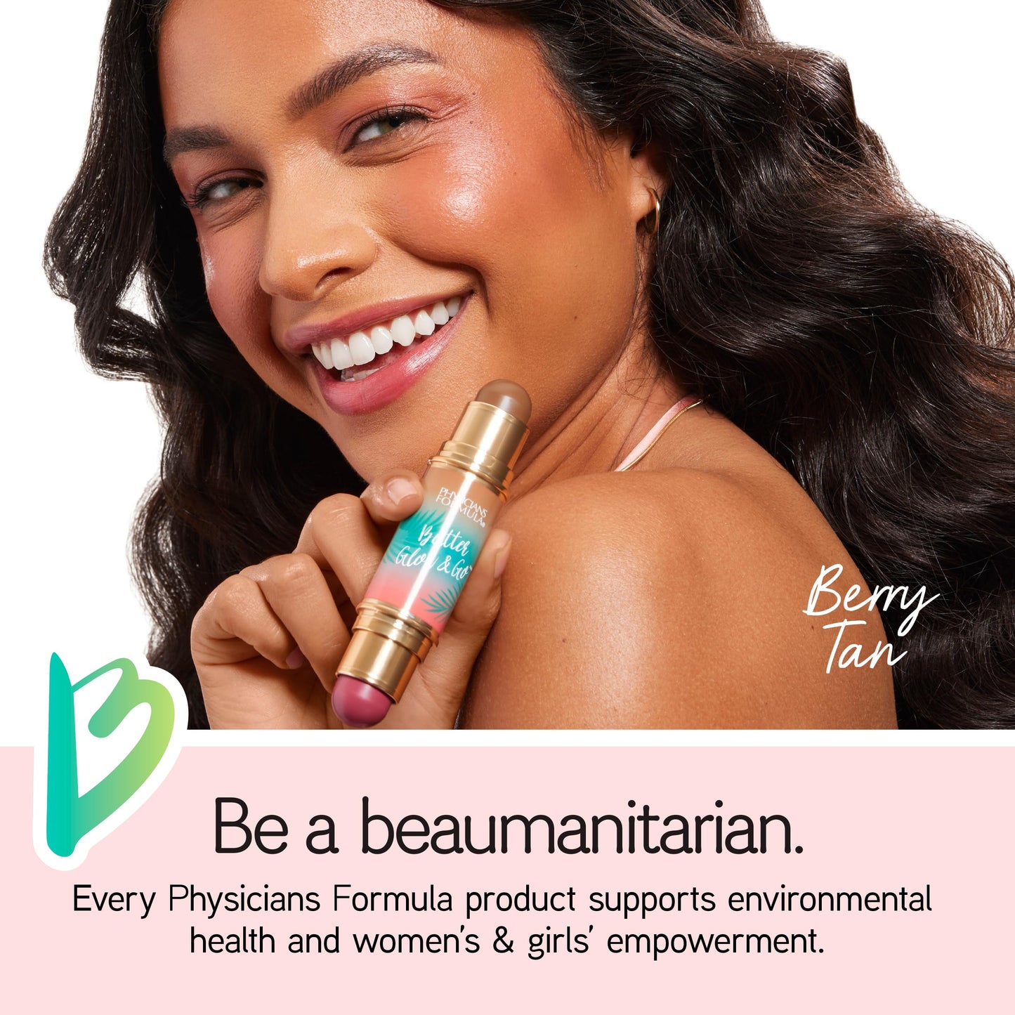 Physicians Formula Butter Glow & Go Multiuse Stick, Ultra-Creamy Radiant Finish Formula with Murumuru Butter, Vegan & Cruelty-Free- Berry Tan Beauty & Personal Care Physicians Formula