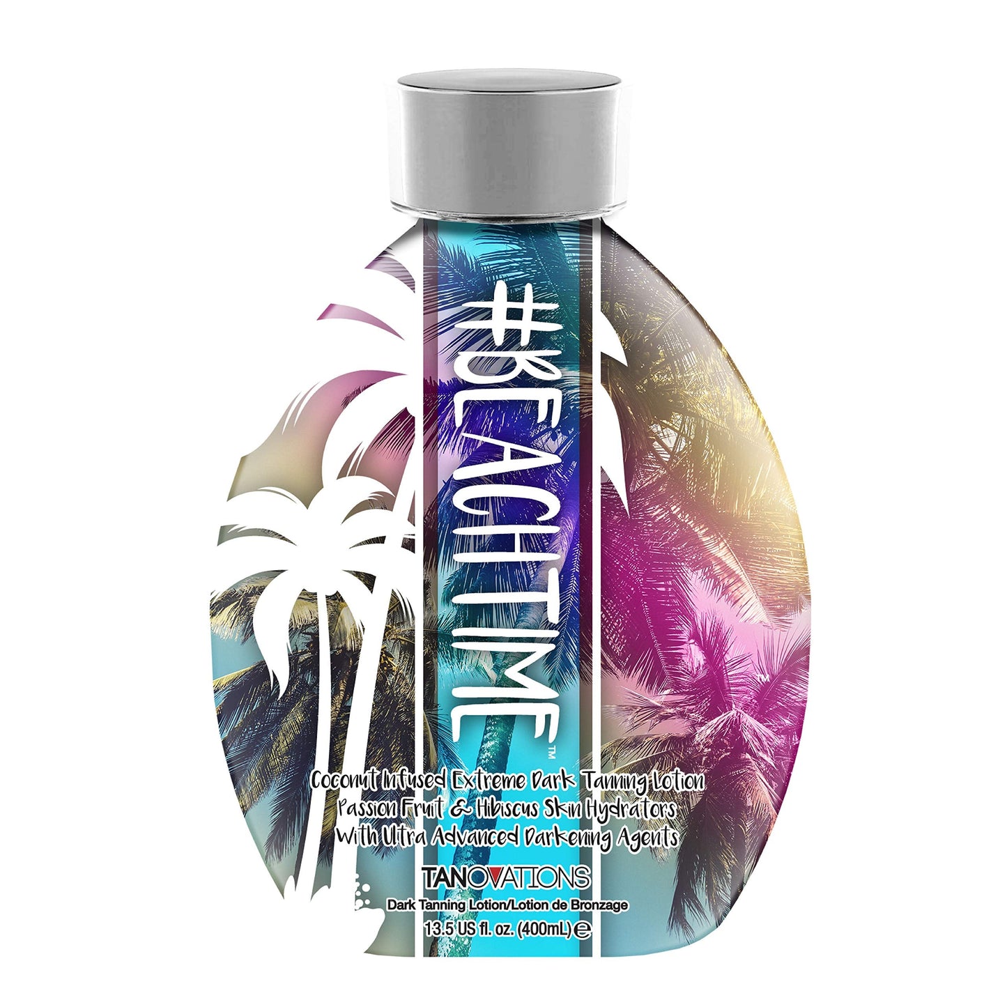 Ed Hardy #Beachtime Dark Indoor Outdoor Coconut Infused Tanning Lotion 13.5oz Beauty & Personal Care QLV