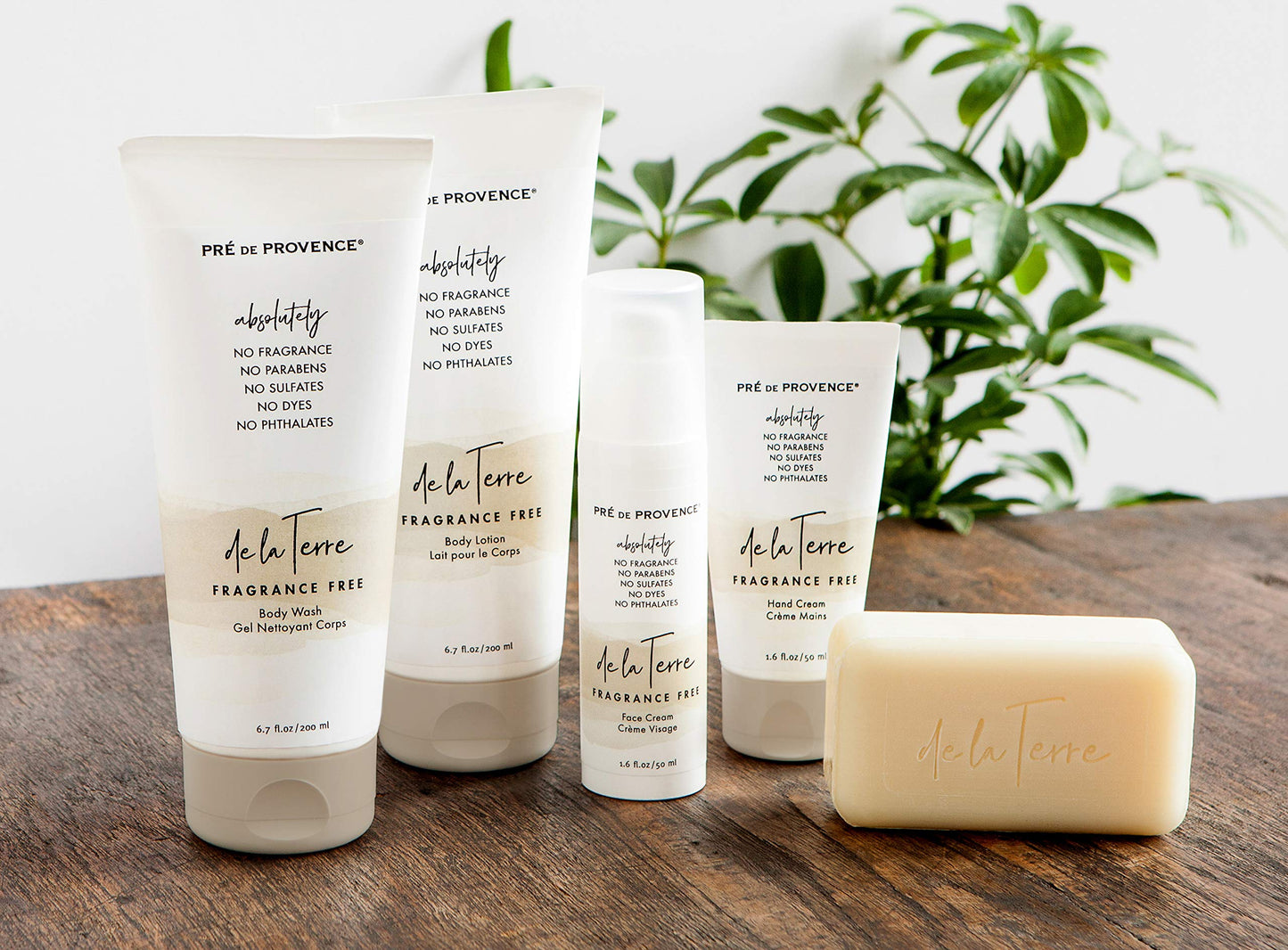 De La Terre All Natural Sensitive Skin Collection Fragrance Free, Moisturizing & Hydrating, Face Cream, 50 ML Beauty & Personal Care De La Terre