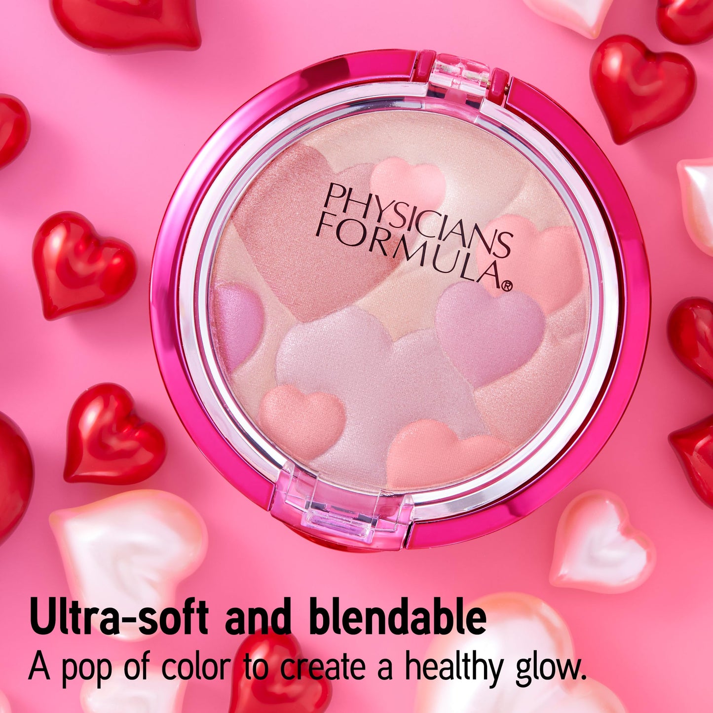 Physicians Formula Happy Booster Glow & Mood Boosting Blush, Silky Smooth Formula, Hypoallergenic, Blends Easily with Radiant Finish - Natural Beauty & Personal Care Physicians Formula