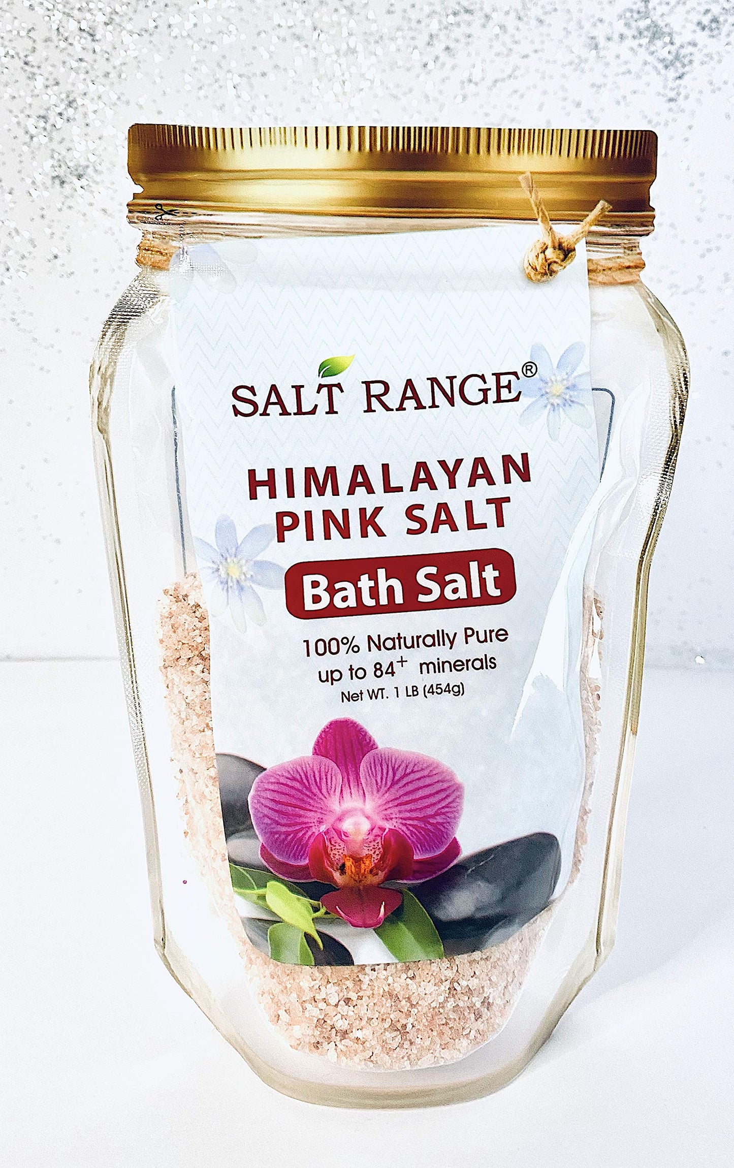 Himalayan Pink Bath Salt 100% Naturally Pure 1LB Enjoy This Bath Salt After a Long Day to Relax. Beauty and Personal Care Salt Range