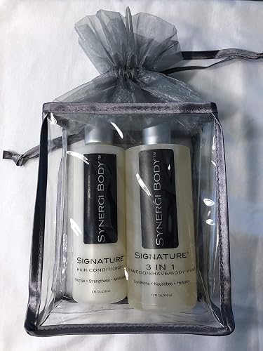 Hair & Body Set - 3 in 1 Shampoo/Shave/Body Wash & Hair Conditoner Beauty & Personal Care Synergi Body Signature