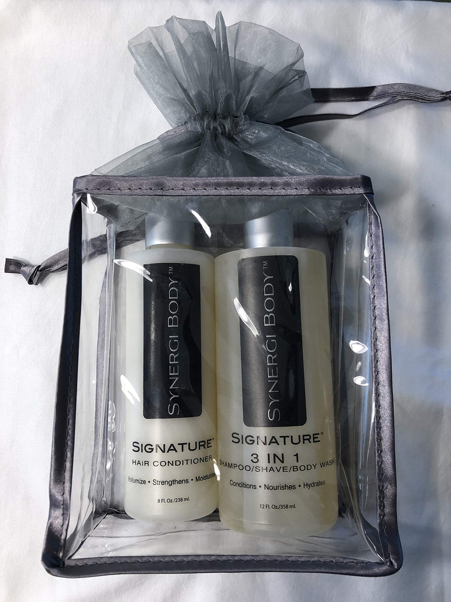 Hair & Body Set - 3 in 1 Shampoo/Shave/Body Wash & Hair Conditoner Beauty & Personal Care Synergi Body Signature
