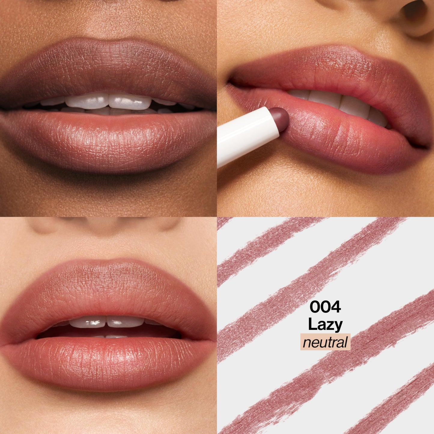 REVLON PhotoReady Blur Liner, Soft Matte Lip Makeup to Overline for Instant Natural, Fuller-Looking Lips, 004 Lazy, 0.05 oz Beauty & Personal Care REVLON