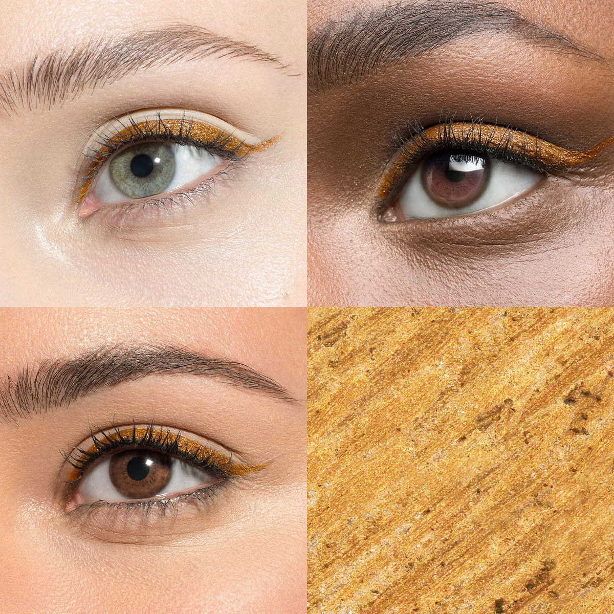Julep When Pencil Met Gel Sharpenable Multi-Use Longwear Eyeliner Pencil - Sunset Gold Shimmer - Transfer-Proof - High Performance Liner
