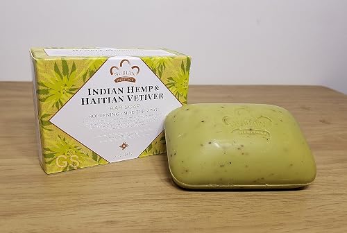 Nubian Heritage Soap Bar Indn Hmp Vetiver, 5 oz Beauty & Personal Care Nubian Heritage