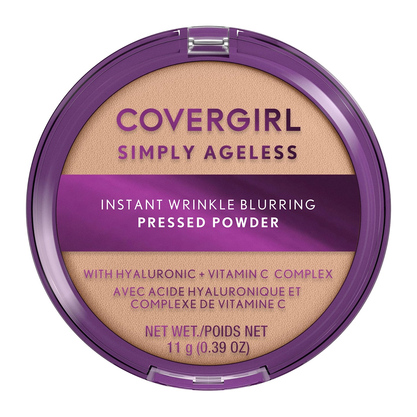 Covergirl Simply Ageless Instant Wrinkle Blurring Pressed Powder, Classic Ivory, 0.39 Oz Beauty and Personal Care COVERGIRL Default Title