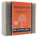 Plantlife Sandalwood Bar Soap - Moisturizing and Soothing Soap for Your Skin - Hand Crafted Using Plant-Based Ingredients - Made in California 4oz Bar Beauty & Personal Care Plantlife