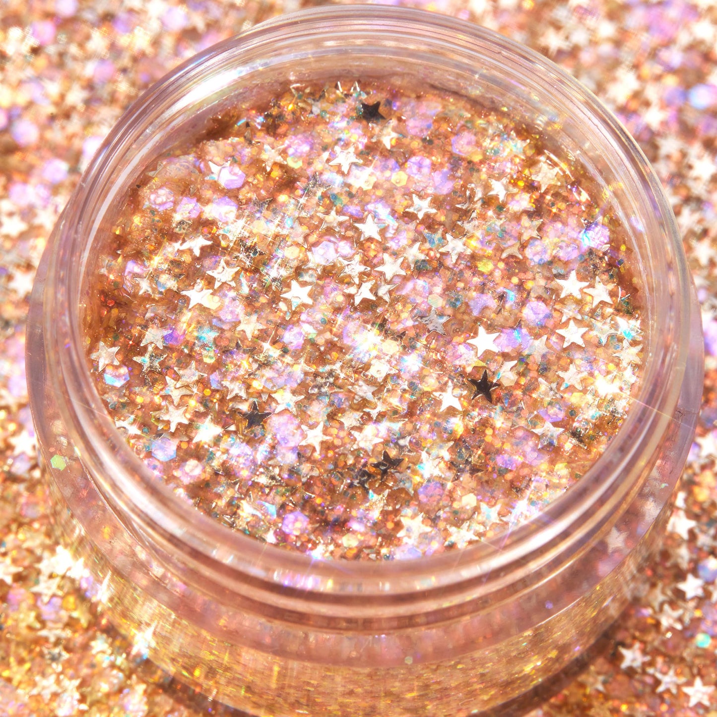 ColourPop Glitterally Obsessed Body Glitter Gel - Multi-Colored Glitter Makeup Made with an Adhesive Gel Formula - Easy to Use & Mess Free - Spinner Beauty & Personal Care ColourPop
